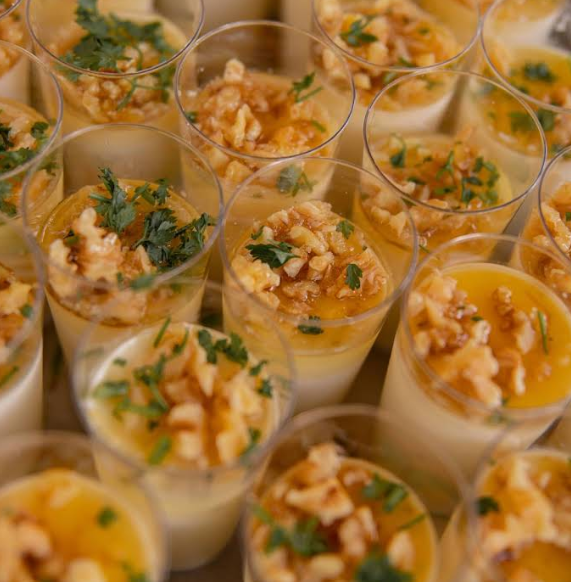 Verrines apéritives pour événements — traiteur Ô P'tits Oignons